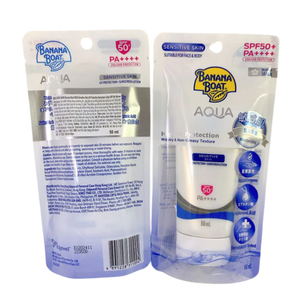 Sữa chống nắng Banana Boat cho da nhạy cảm 50ml