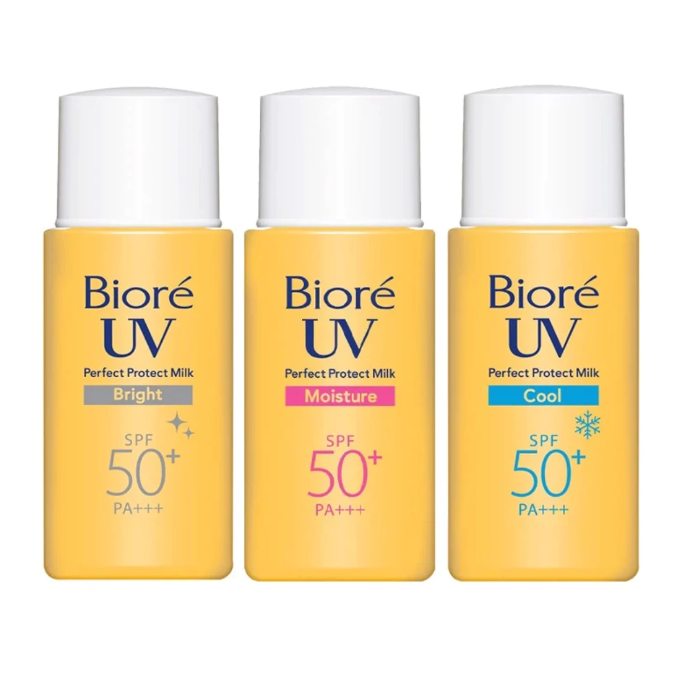 Sữa chống nắng Bioré bảo vệ hoàn hảo - sáng mịn/dưỡng ẩm/mát lạnh 25ml