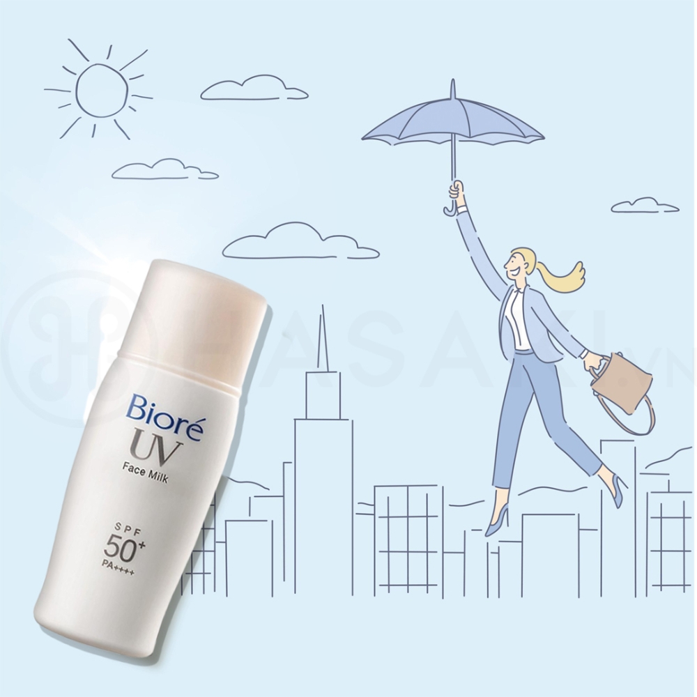 Sữa chống nắng Bioré sáng mịn kiềm dầu SPF50+/PA++++ 30ml