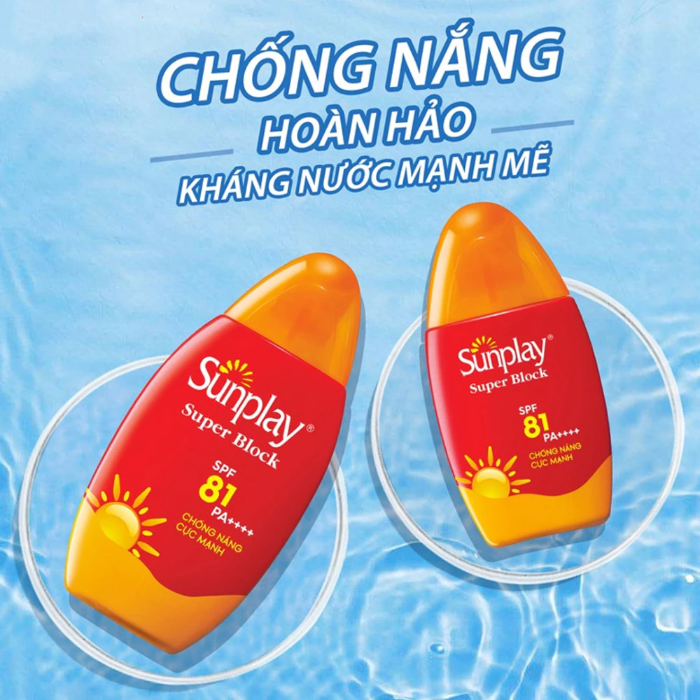 Sữa chống nắng Sunplay bảo vệ vượt trội SPF81 PA++++ 30g/70g