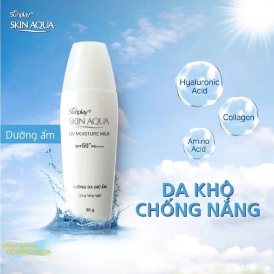 Sữa chống nắng Sunplay dưỡng da ẩm mịn 30g
