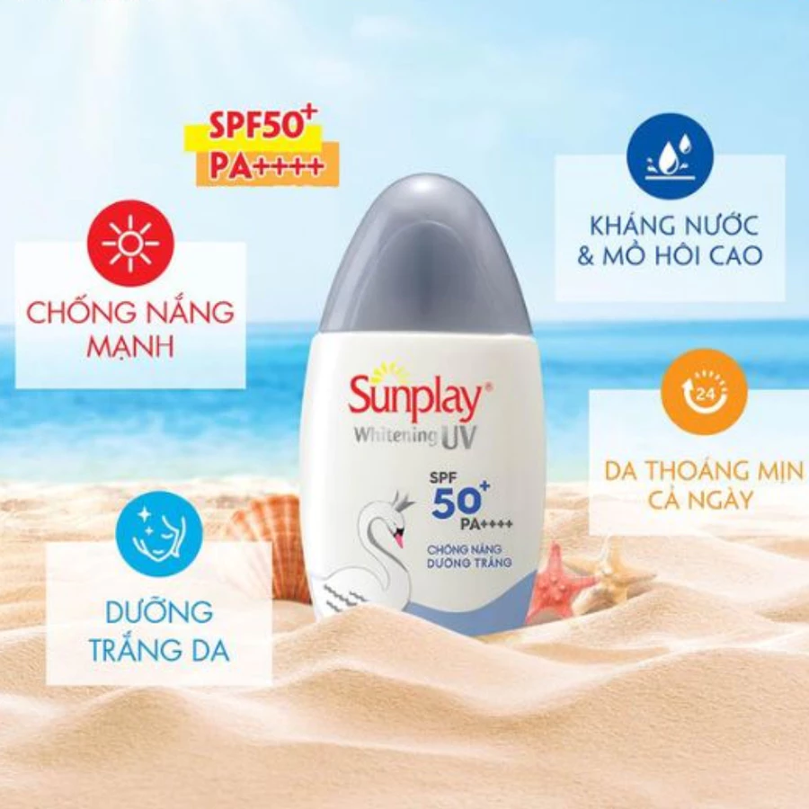 Sữa chống nắng Sunplay dưỡng da sáng đẹp 30g