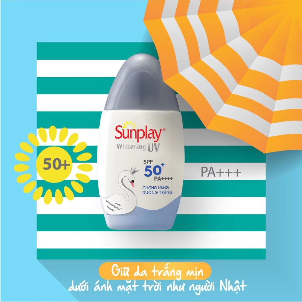 Sữa chống nắng Sunplay dưỡng da sáng đẹp 30g