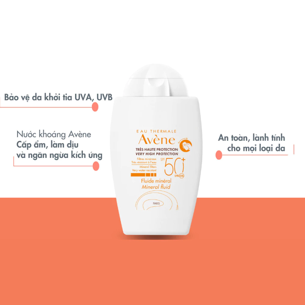 Sữa chống nắng vật lý Avène bảo vệ da chuyên sâu 40ml