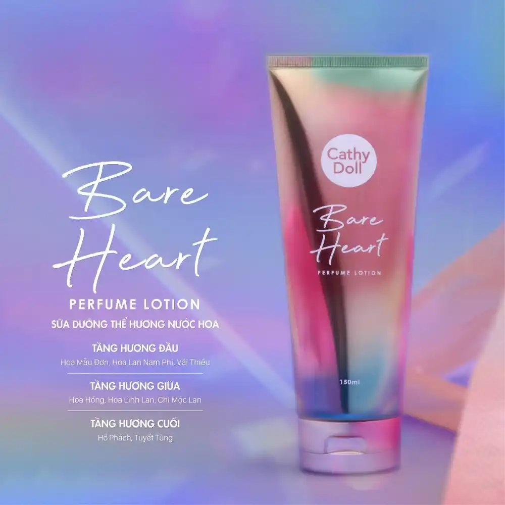 Sữa dưỡng thể Cathy Doll hương nước hoa 150ml