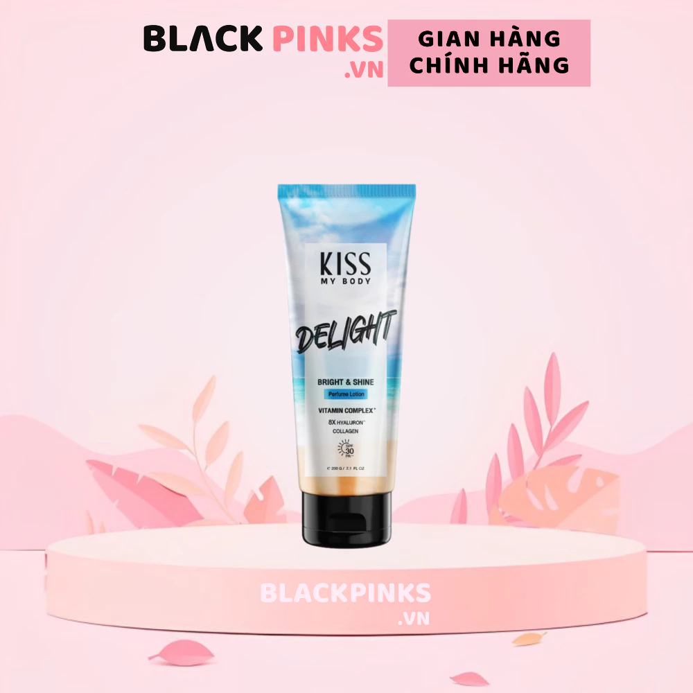 Sữa dưỡng thể Kiss My Body chống nắng SPF30 PA+++  hương Hottie/Delight 200g