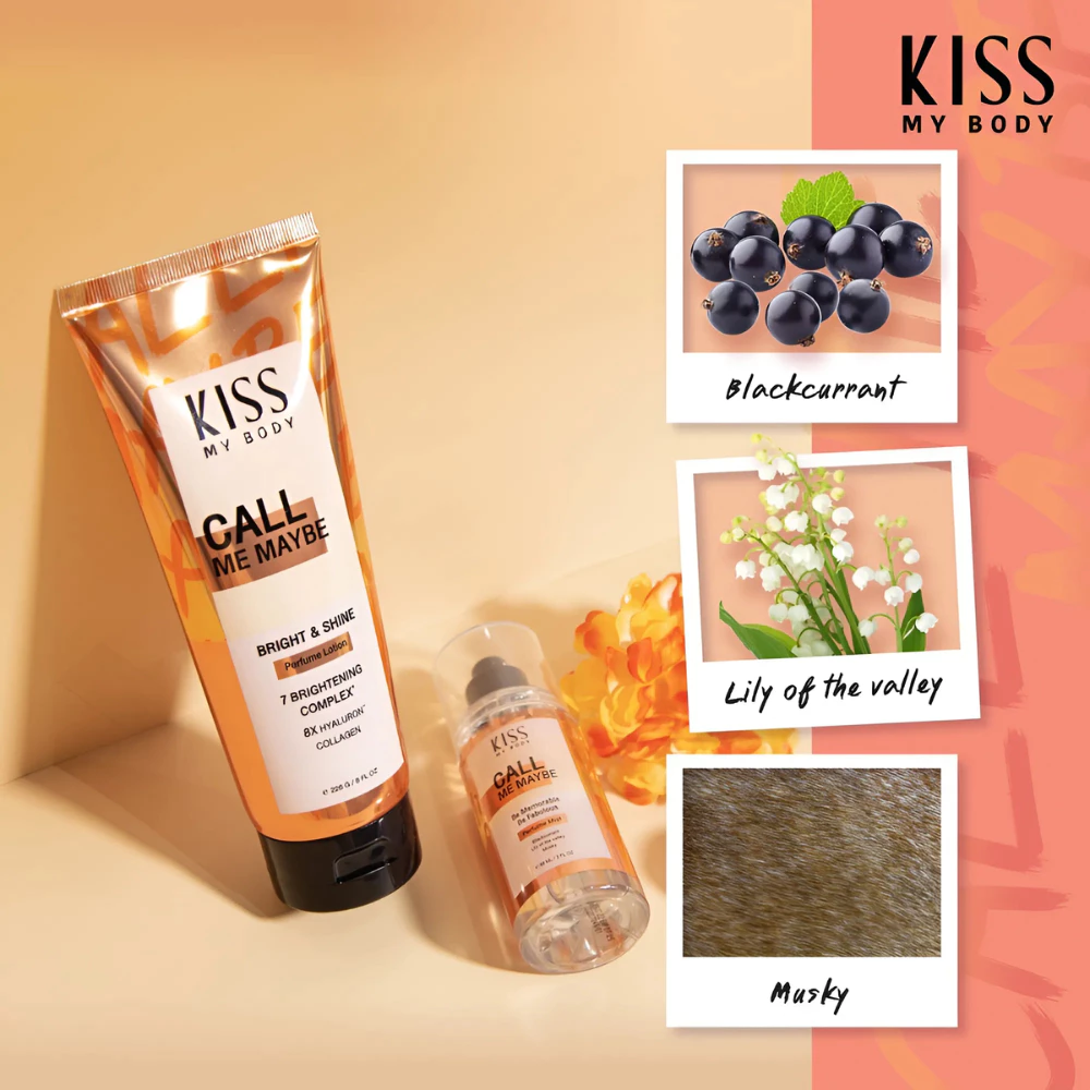 Sữa dưỡng thể Malissa Kiss sáng da Sweet Poison/Call Me Maybe/Adore You 226g