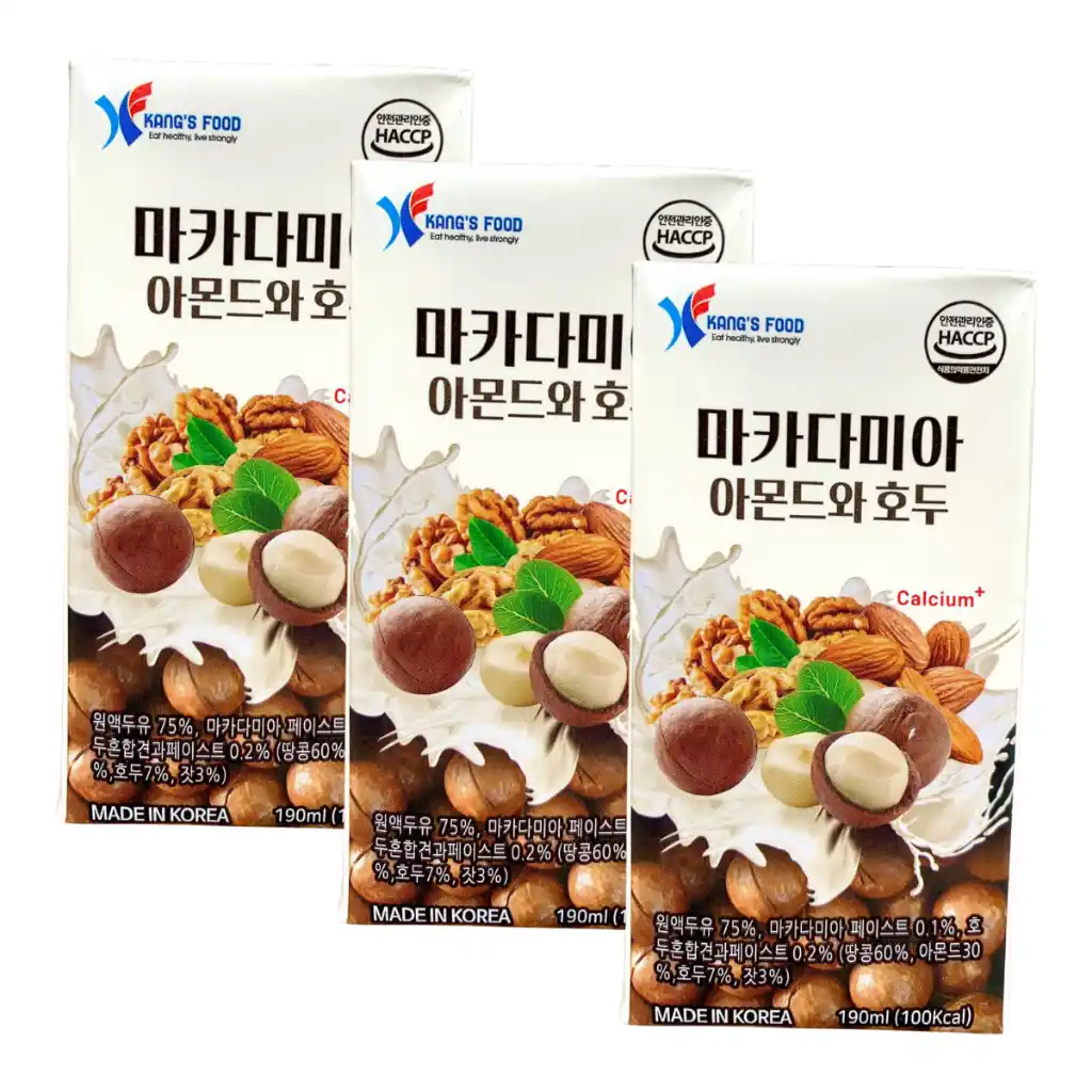 Sữa hạt macca Kang's Food hộp 190ml