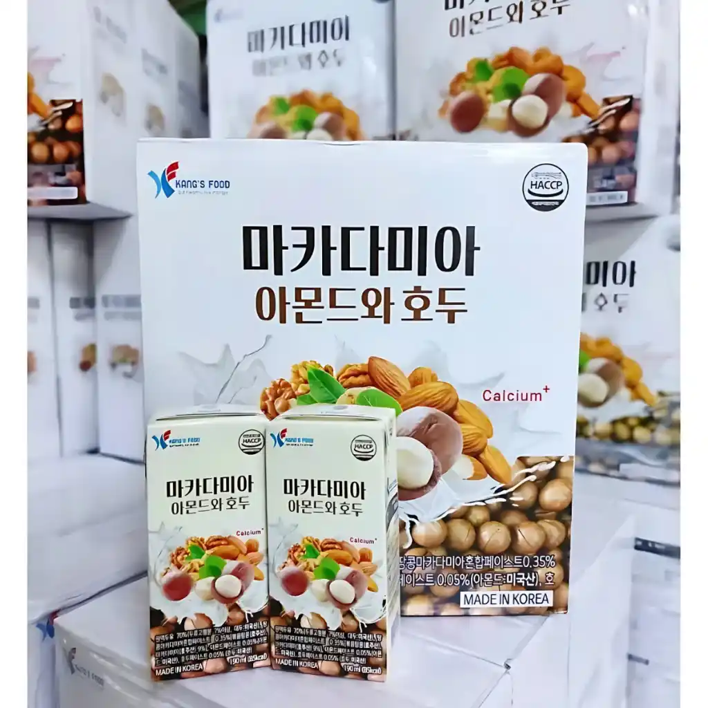 Sữa hạt macca Kang's Food hộp 190ml