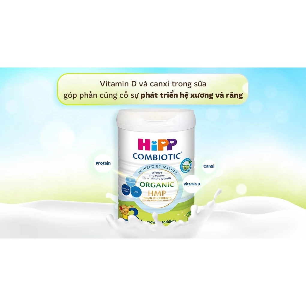 Sữa HiPP Combiotic Organic số 3 800g