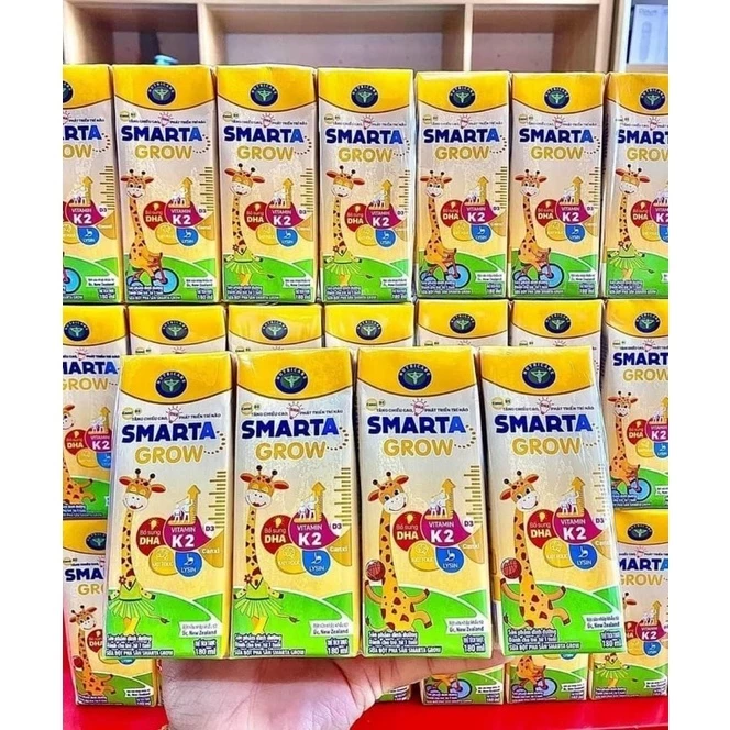 Sữa nước Smarta Grow 180ml (4hộp/lốc)