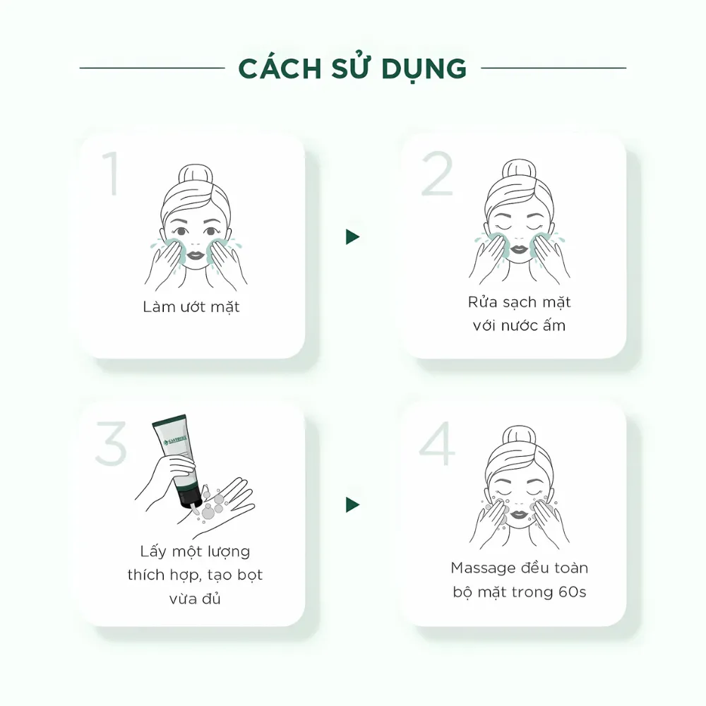 Sửa rửa mặt Caryophy 150ml