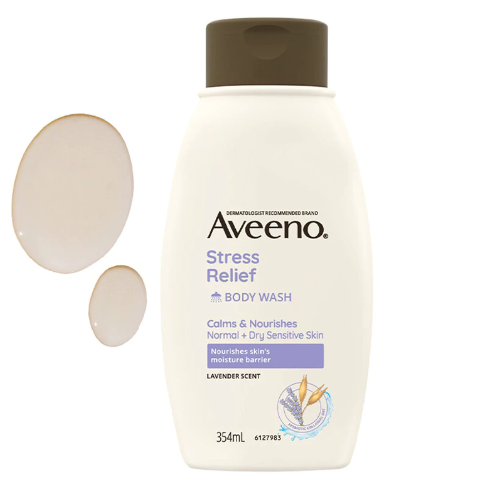 Sữa tắm Aveeno giảm căng thẳng hương Lavender 354ml