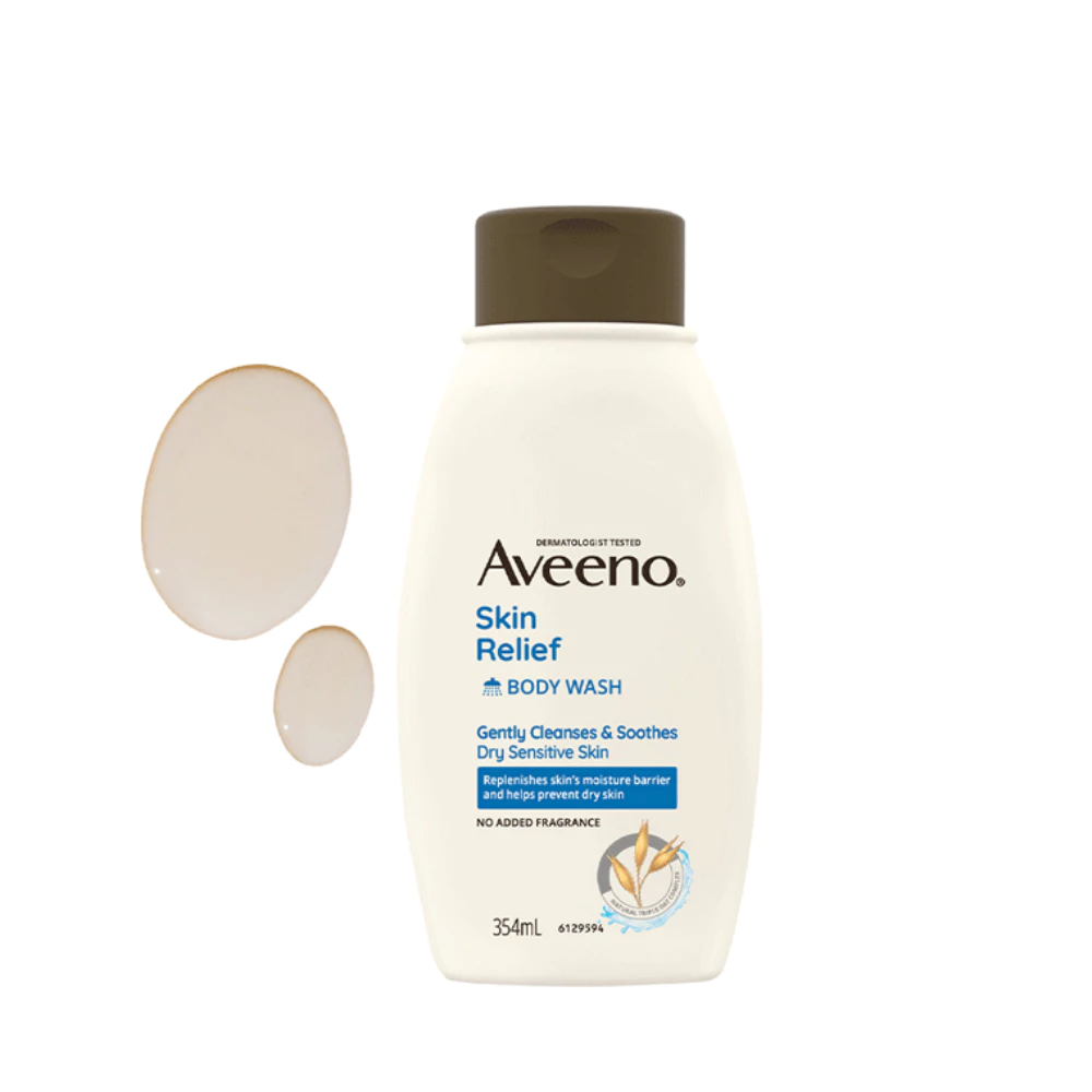 Sữa tắm Aveeno làm dịu da nhạy cảm, khô ngứa 354ml