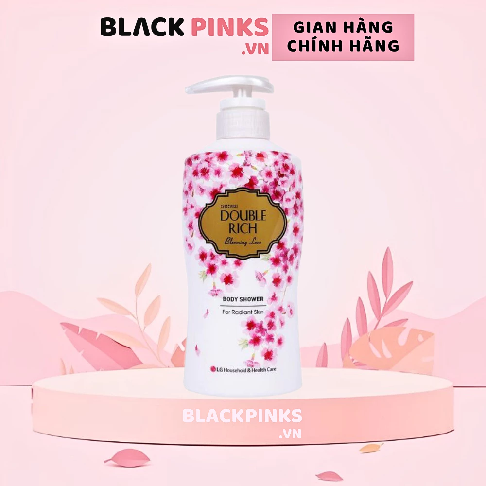 Sữa tắm Double Rich Blooming Love hương hoa anh đào 550g/800g