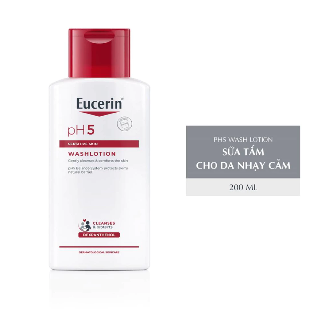 Sữa tắm Eucerin dịu nhẹ cho da nhạy cảm 200ml/400ml/1000ml