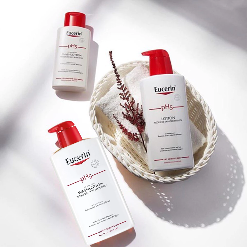 Sữa tắm Eucerin dịu nhẹ cho da nhạy cảm 200ml/400ml/1000ml