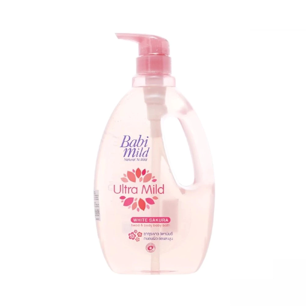 Sữa tắm & gội 2in1 cho bé Babi Mild đa dạng mùi hương 380ml/850ml (mọi độ tuổi)