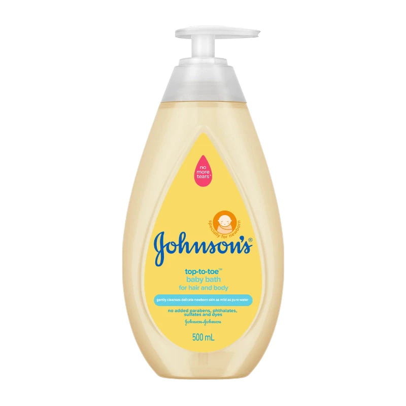 Sữa tắm & gội 2in1 cho bé Johnson's Baby top-to-toe hương dịu nhẹ 200ml/ 500ml (mọi độ tuổi)