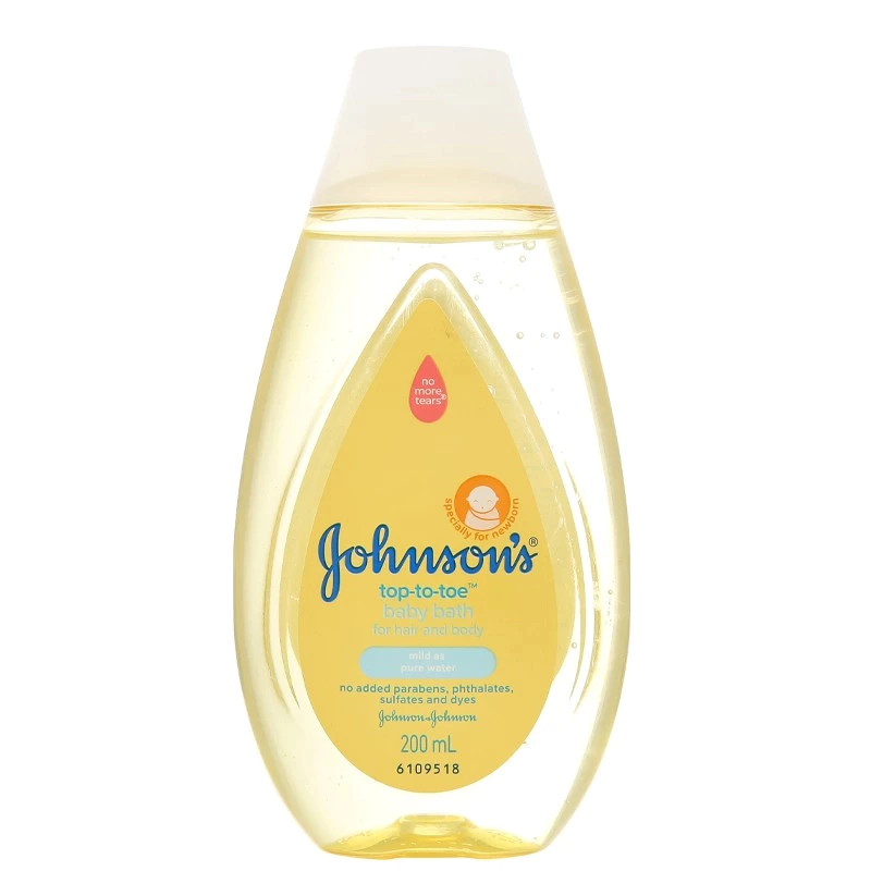 Sữa tắm & gội 2in1 cho bé Johnson's Baby top-to-toe hương dịu nhẹ 200ml/ 500ml (mọi độ tuổi)