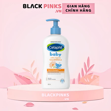 Sữa tắm gội Cetaphil dịu lành cho bé tinh chất hoa cúc 230ml/400ml
