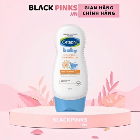 Sữa tắm gội Cetaphil dịu lành cho bé tinh chất hoa cúc 230ml/400ml