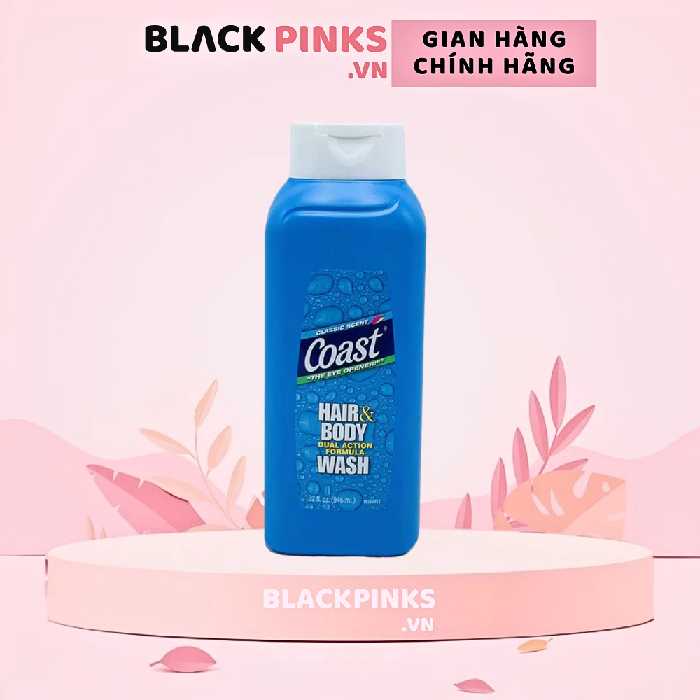 Sữa tắm gội Coast dành cho nam 532ml/946ml