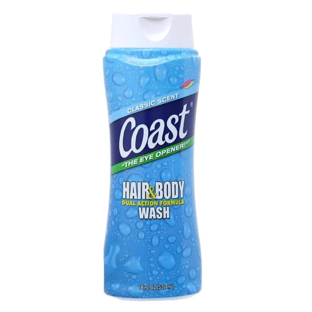 Sữa tắm gội Coast dành cho nam 532ml/946ml