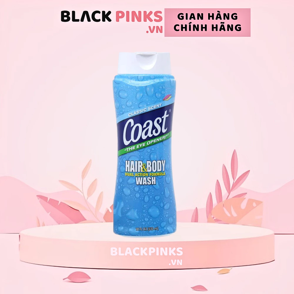 Sữa tắm gội Coast dành cho nam 532ml/946ml
