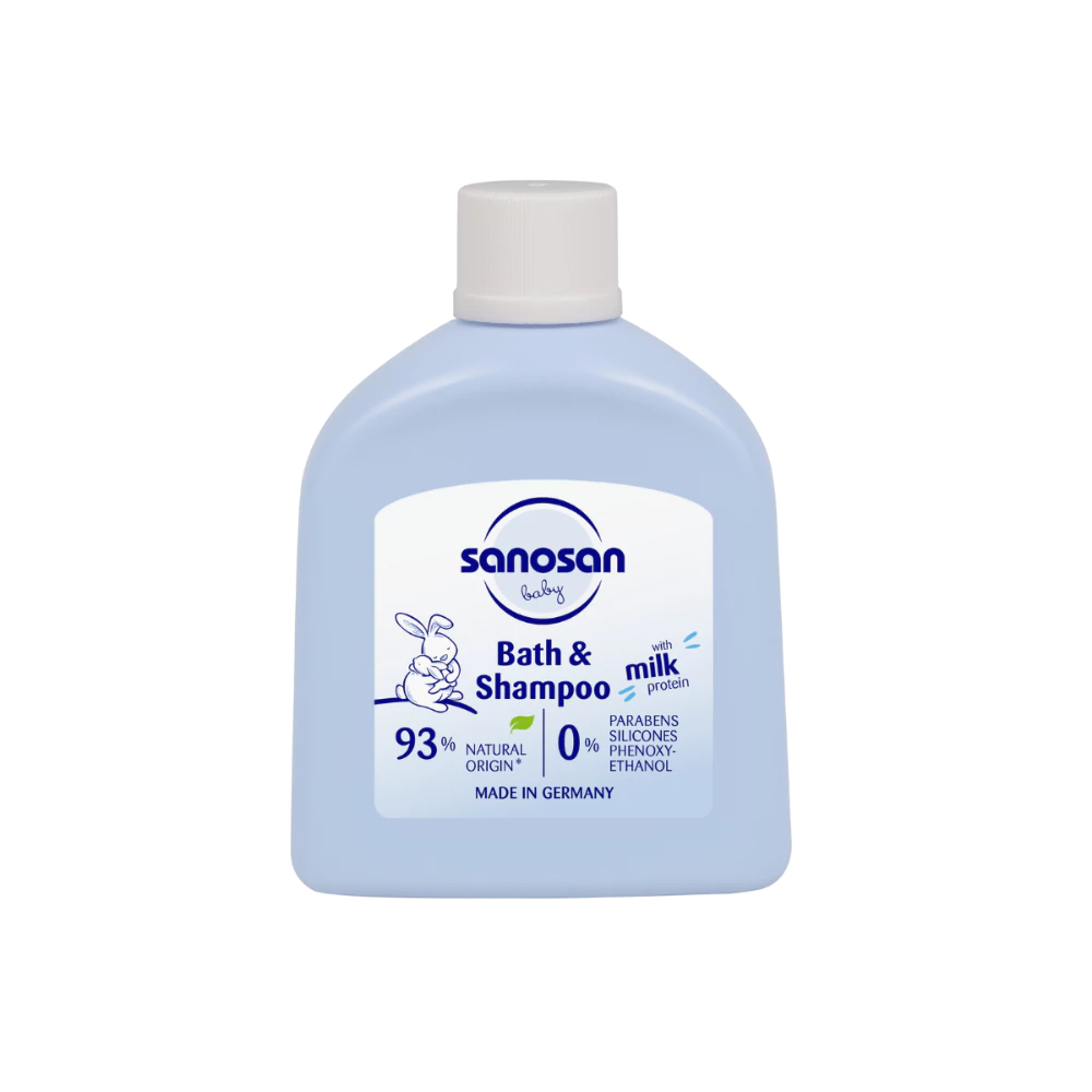 Sữa tắm gội Sanosan cho da khô và nhạy cảm 50ml
