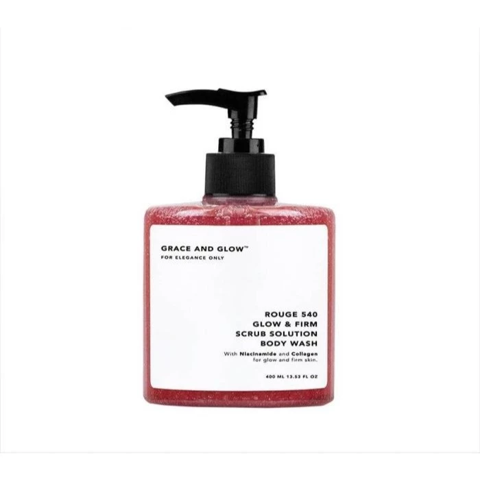 Sữa Tắm Grace And Glow Rouge 540 Tẩy Da Chết 400ml