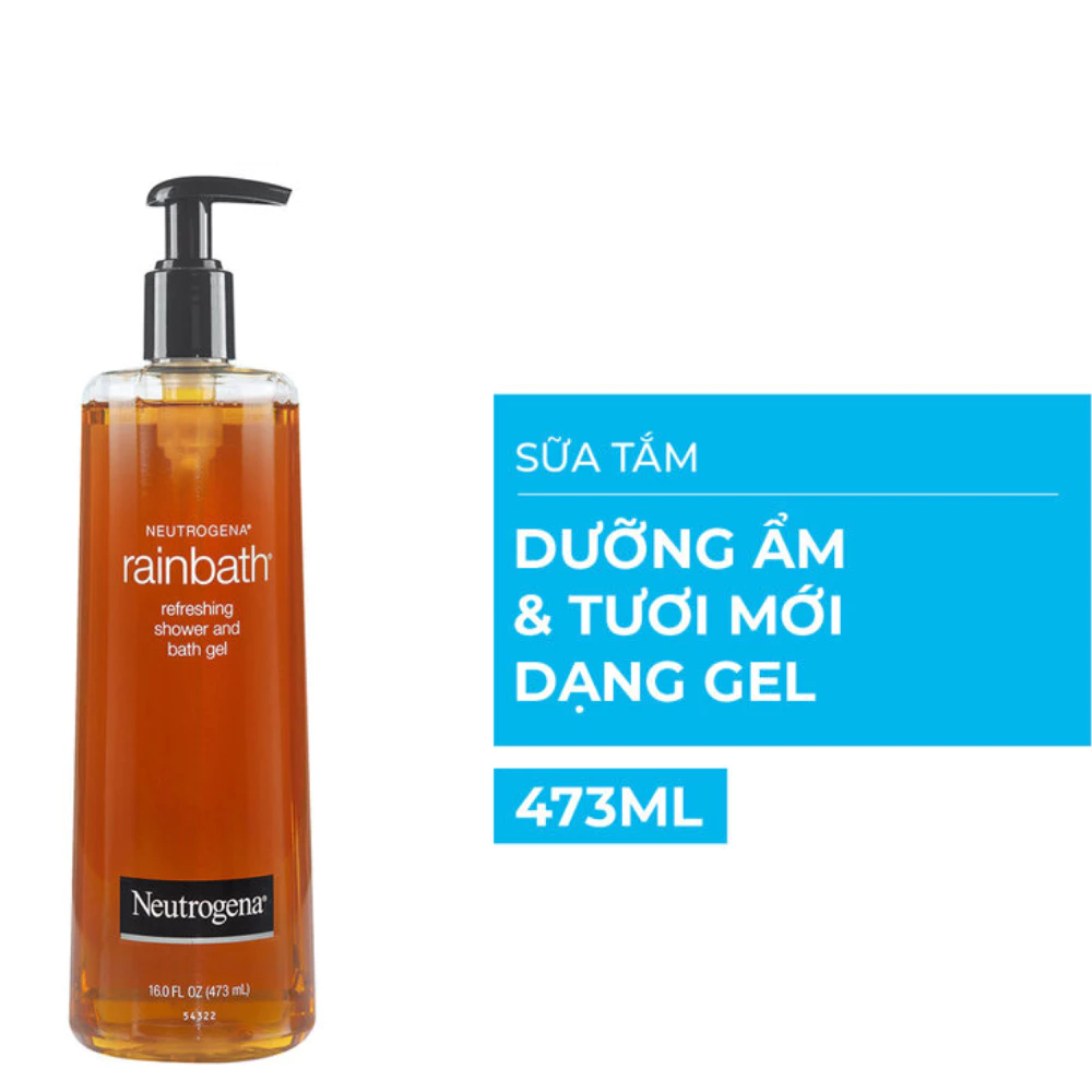 Sữa tắm Neutrogena dưỡng ẩm và tươi mới dạng gel 473ml