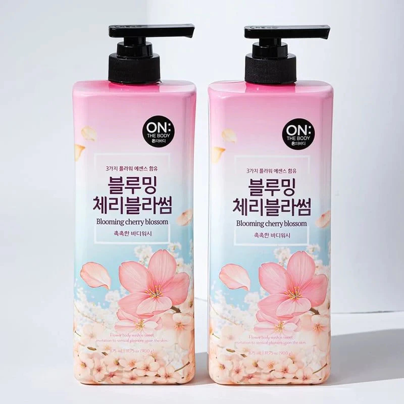Sữa Tắm On: The Body dưỡng ẩm hương hoa Anh Đào 900g
