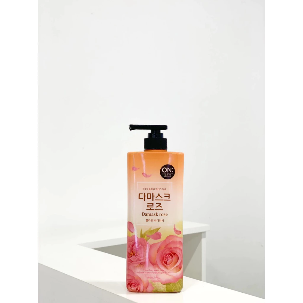 Sữa Tắm On: The Body dưỡng ẩm hương hoa Hồng Damask 900g