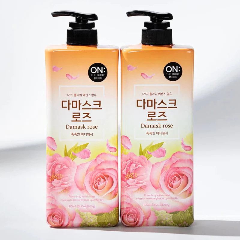 Sữa Tắm On: The Body dưỡng ẩm hương hoa Hồng Damask 900g