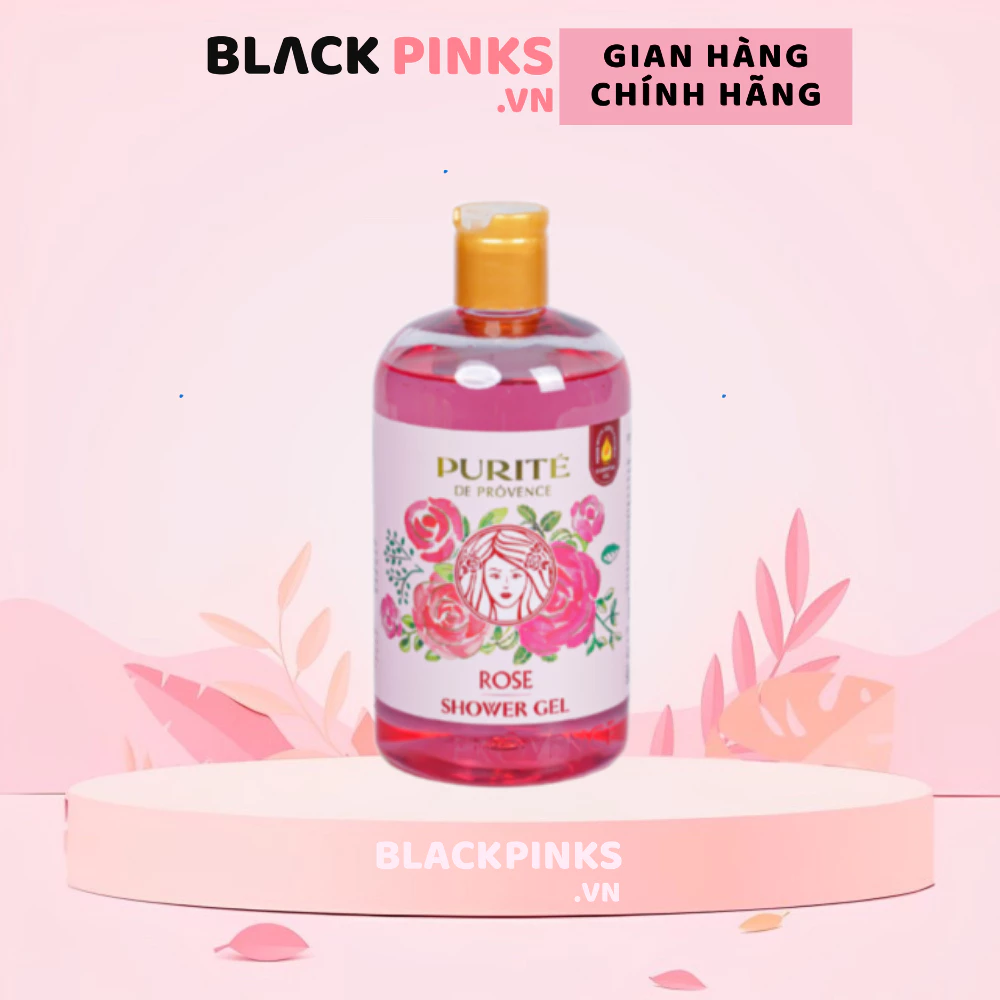 Sữa tắm Purité dưỡng da mềm mịn hương Hoa Hồng 500ml/850ml/1100ml