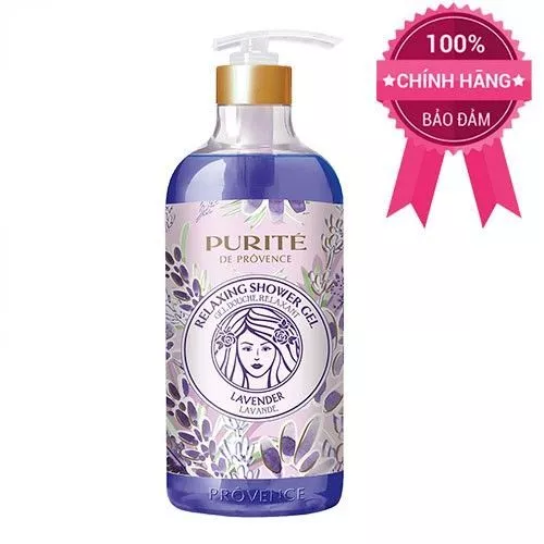 Sữa tắm Purité thư giãn da hương hoa Oải Hương 850ml