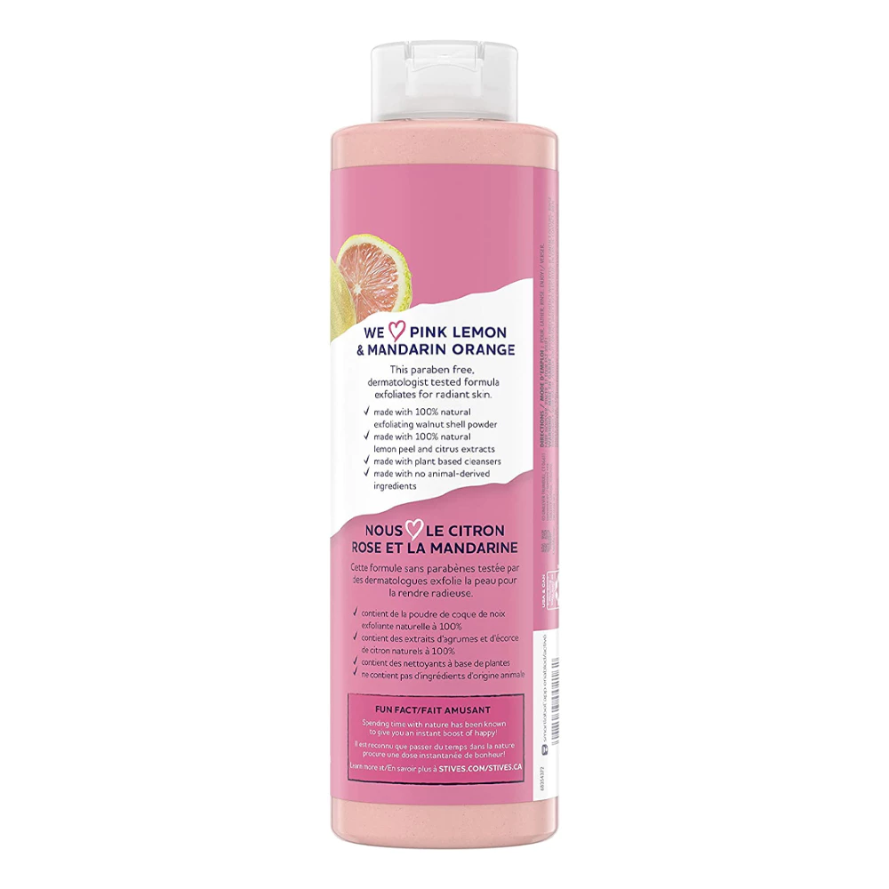 Sữa tắm St.Ives tẩy tế bào chết hương cam chanh 473ml/650ml