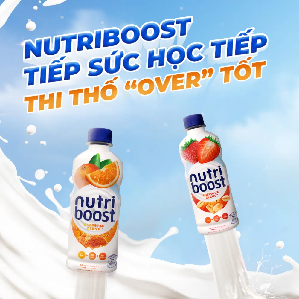 Sữa trái cây Nutriboost cam mật ong 1L