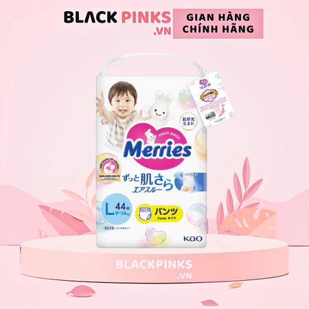 Tã dán/quần Merries nhập khẩu Nhật Bản size NB76/S70/M56/L48/XL40/M52/L44/XL38/XXL26 cho bé từ dưới 5kg - 28kg