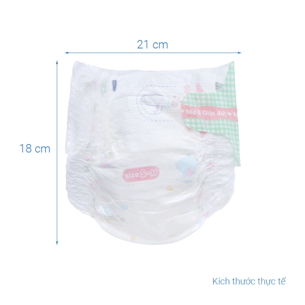 Tã quần mở một bên Bobby size NB-S 74 miếng/S-M 62 miếng dành cho bé từ 3 - 10kg