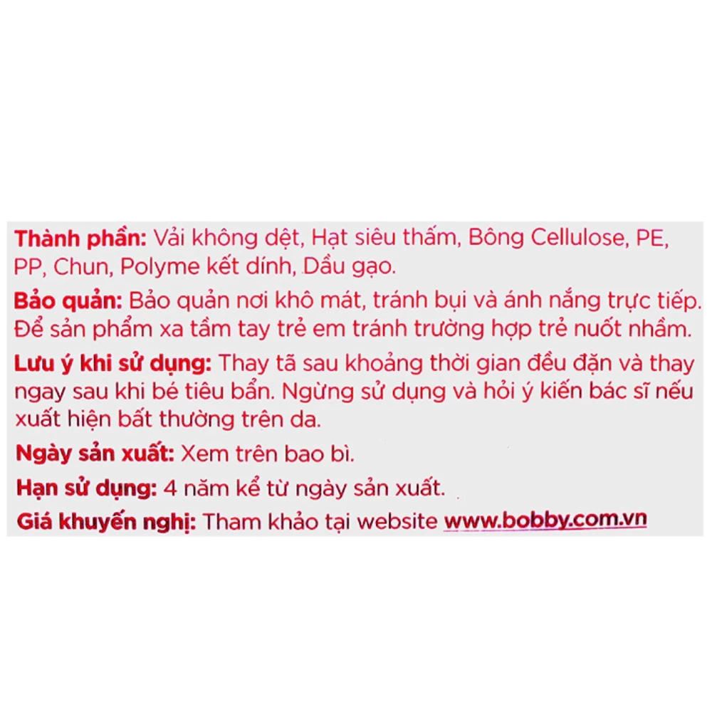 Tã quần mở một bên Bobby size NB-S 74 miếng/S-M 62 miếng dành cho bé từ 3 - 10kg