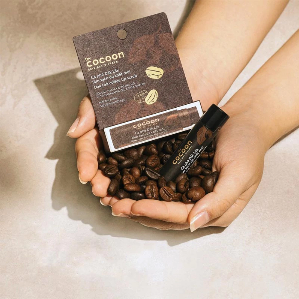 Tẩy da chết môi Cocoon từ cà phê Đắk Lắk 5g