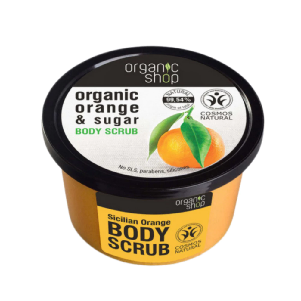 Tẩy da chết toàn thân Organic Shop 250ml