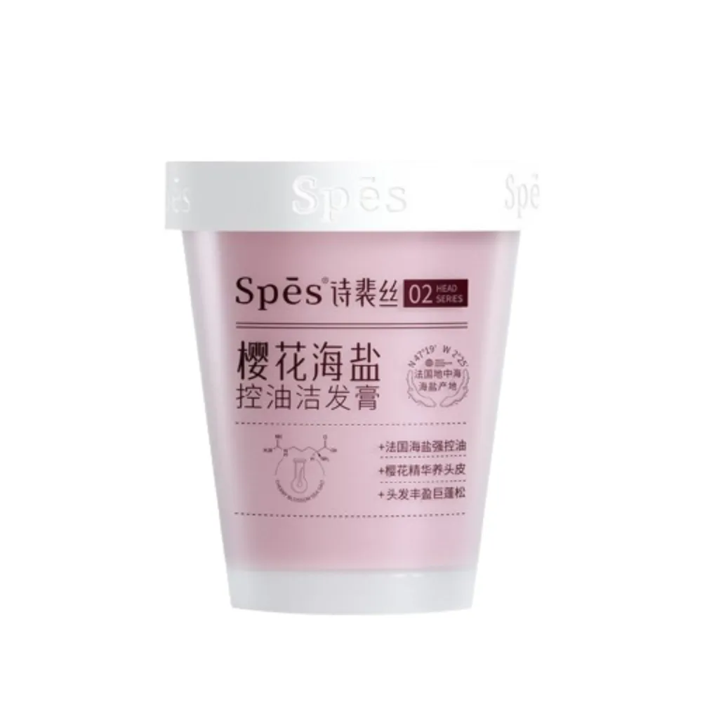 Tẩy tế bào chết da đầu muối biển Spes hương hoa Anh Đào 280g