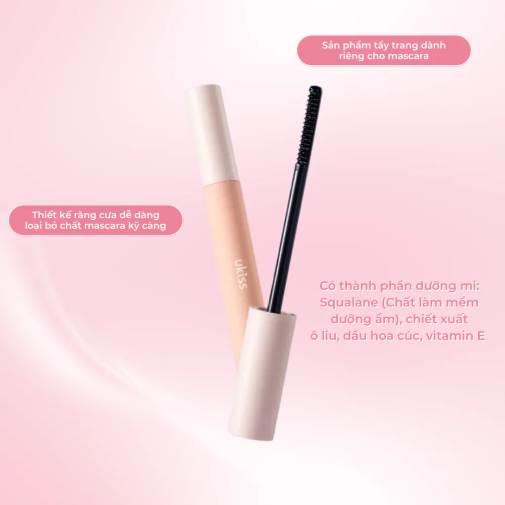 Tẩy trang mascara Ukiss dịu nhẹ 5g