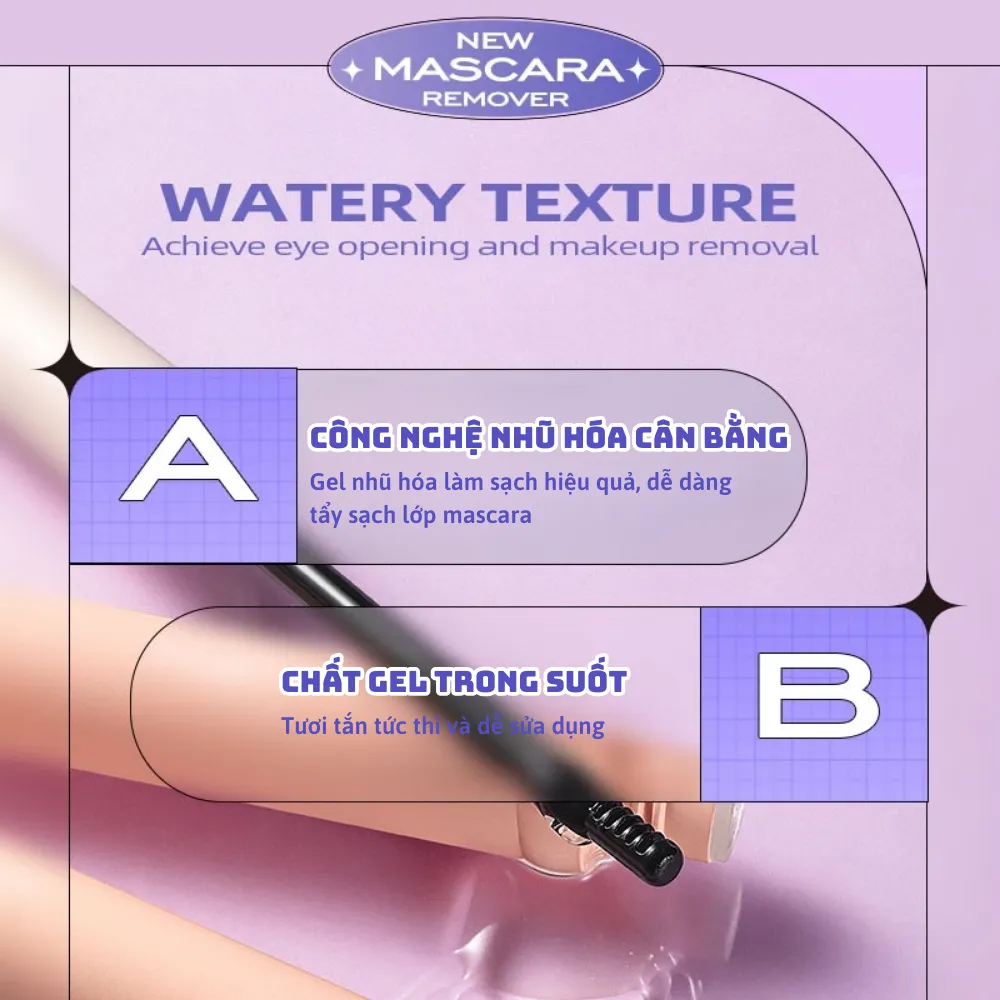 Tẩy trang mascara Ukiss dịu nhẹ 5g