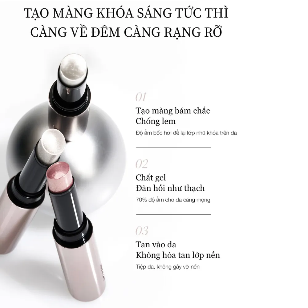 Thỏi phấn bắt sáng dạng gel Joocyee 2g (nhiều màu)