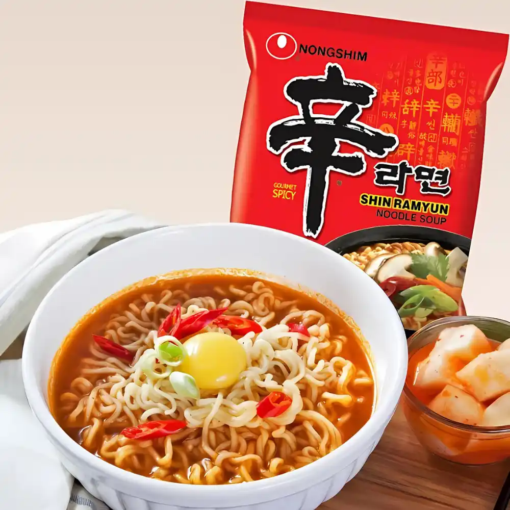 Thùng 10/40 gói mì cay Shin Ramyun Nongshim gói 120g