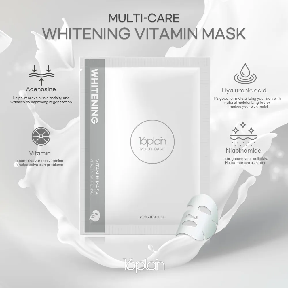 Thùng 100 gói mặt nạ 16plain Multi-care 25ml